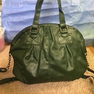 Green Satchel/Crossbody